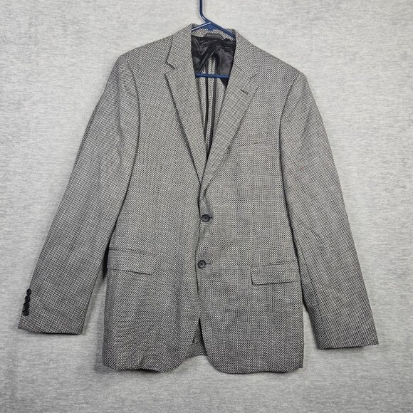 HUGO BOSS Super 100 Lanificio Tesse Nobis 5 slim fit Blazer Men's Size US 42L - Picture 1 of 16